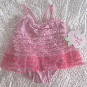 💕5 for $25💕 NWT baby girl one piece swimsuit Nanette Baby